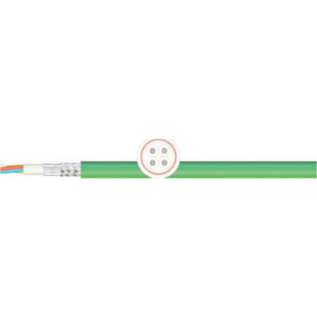 500 meter Kabel Profinet 4xAWG22/1 grøn, type A 100 Mbits/S T500