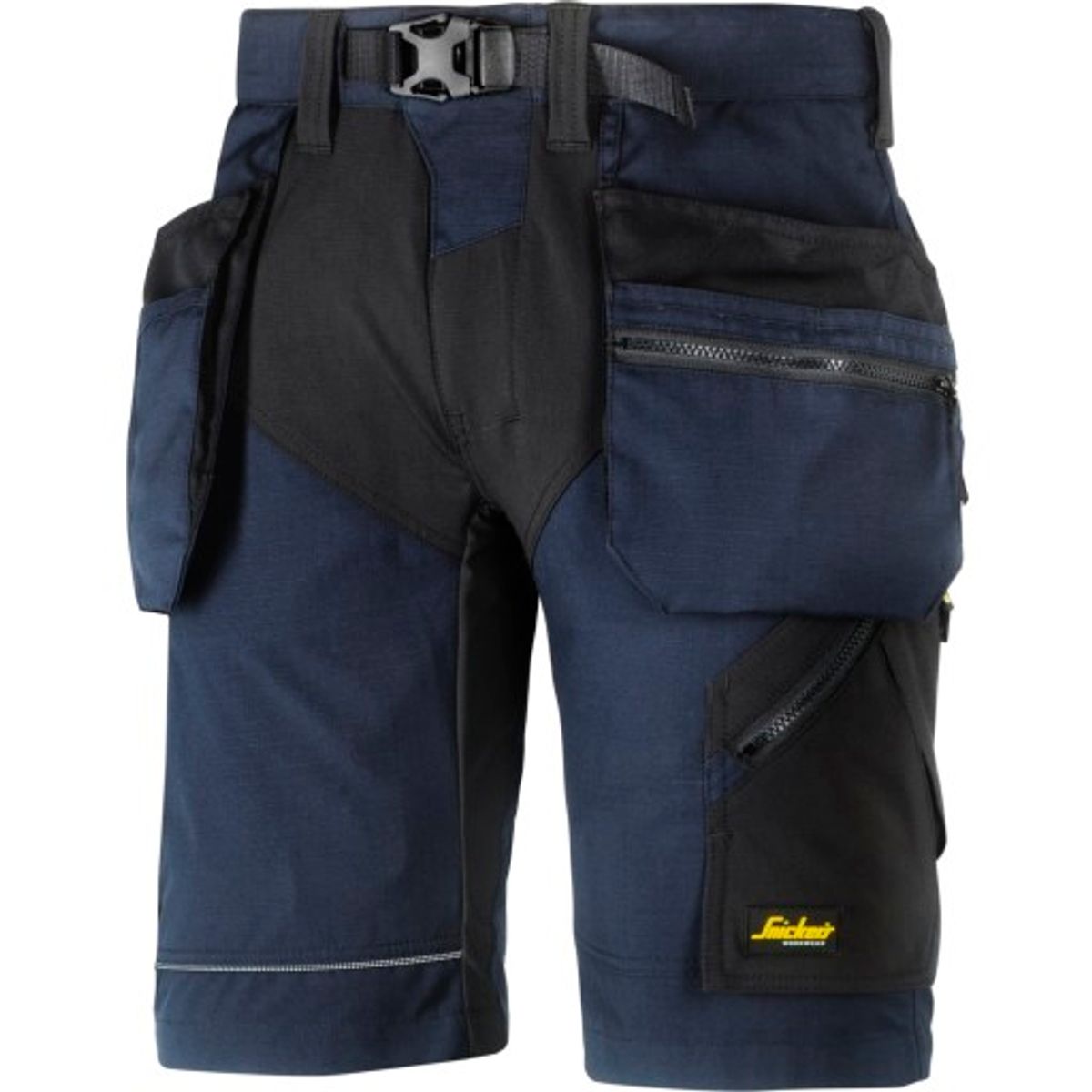 Snickers FlexiWork shorts med hylsterlommer, 6904, navy, Str. 52