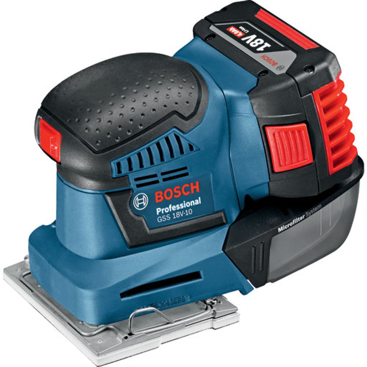 Bosch rystepudser GSS 18V-10, solo, L-Boxx