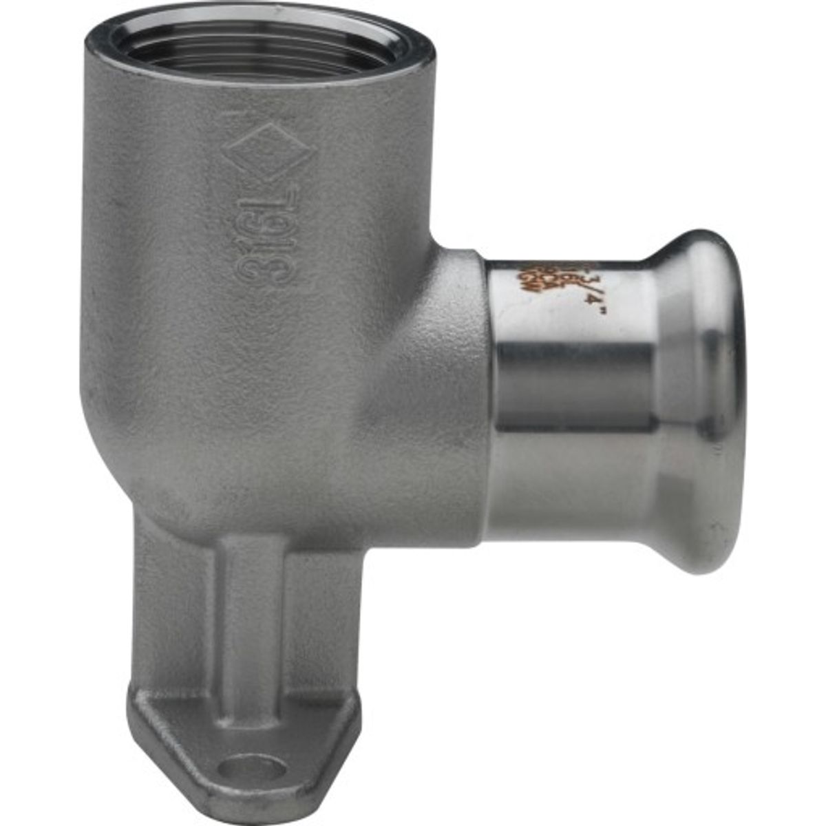 5 stk 22 x 3/4" TURBO Inox dækvinkel