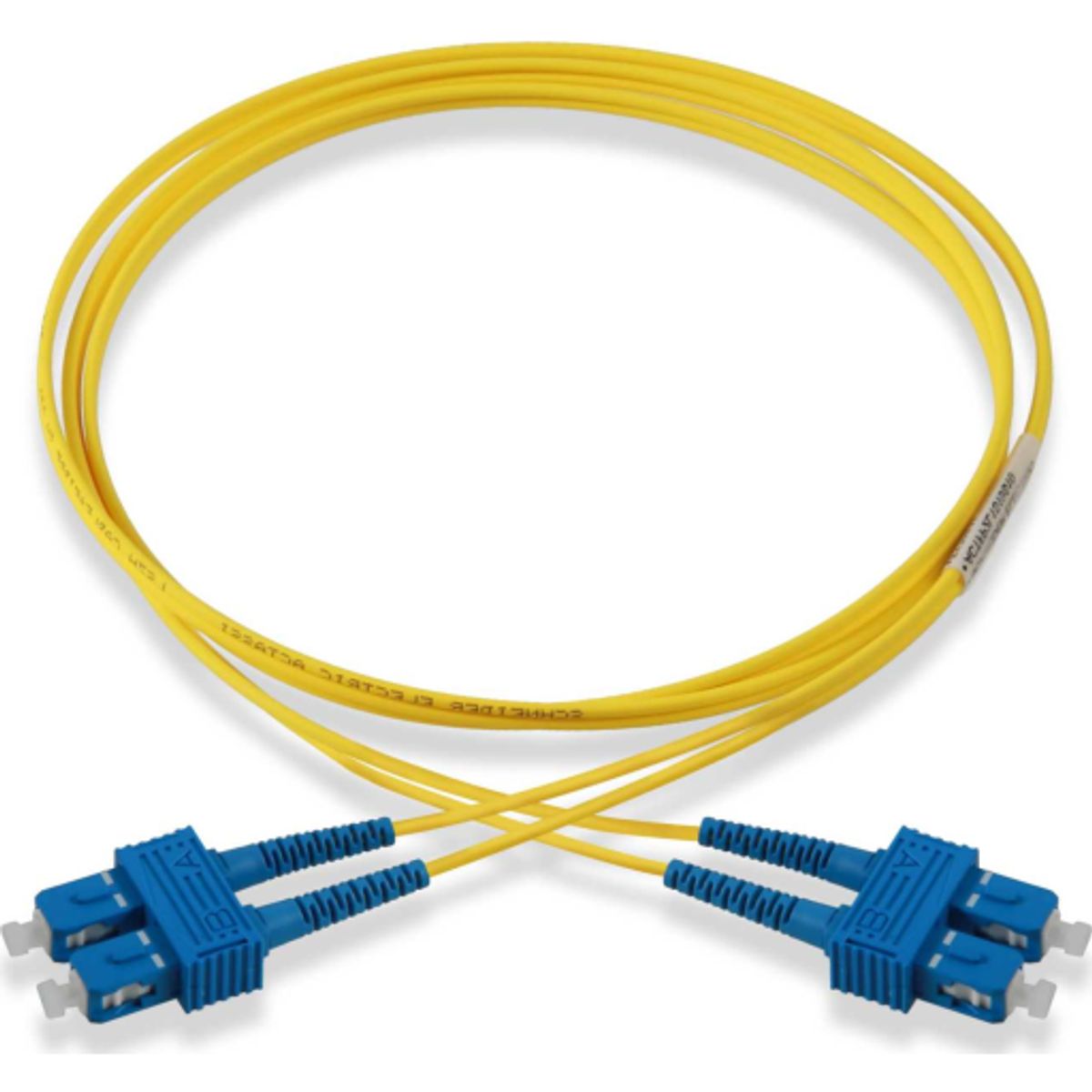 Actassi Fiberpatchkabel OS1/OS2, SC/SC, duplex, 9/125, LSZH, 1M