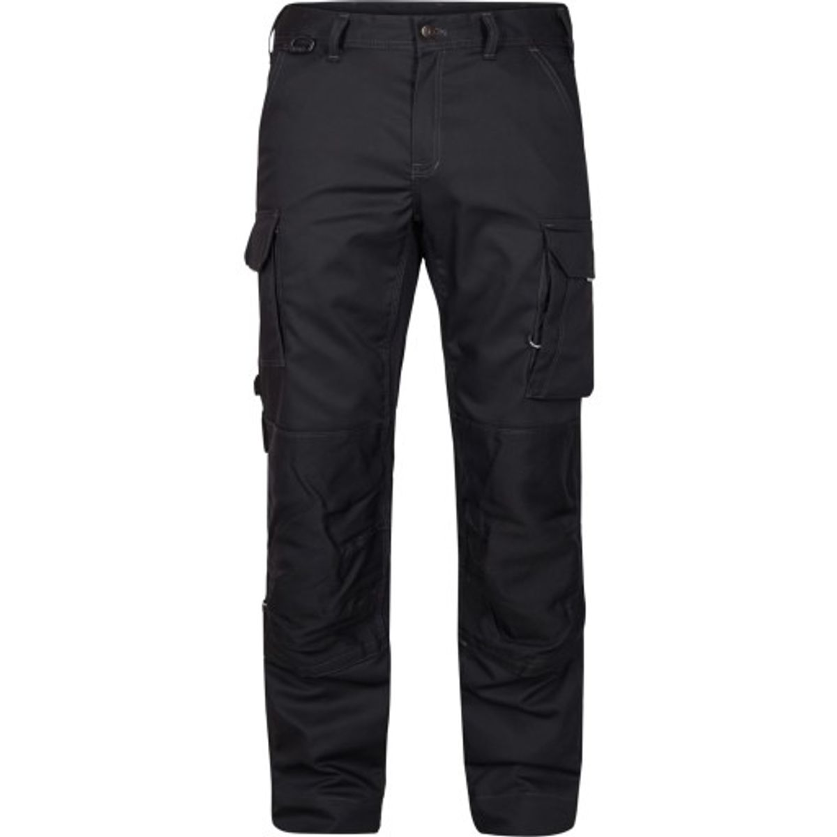 FE Engel X-treme strækbar håndværkerbuks 0360, slim fit, sort, 88