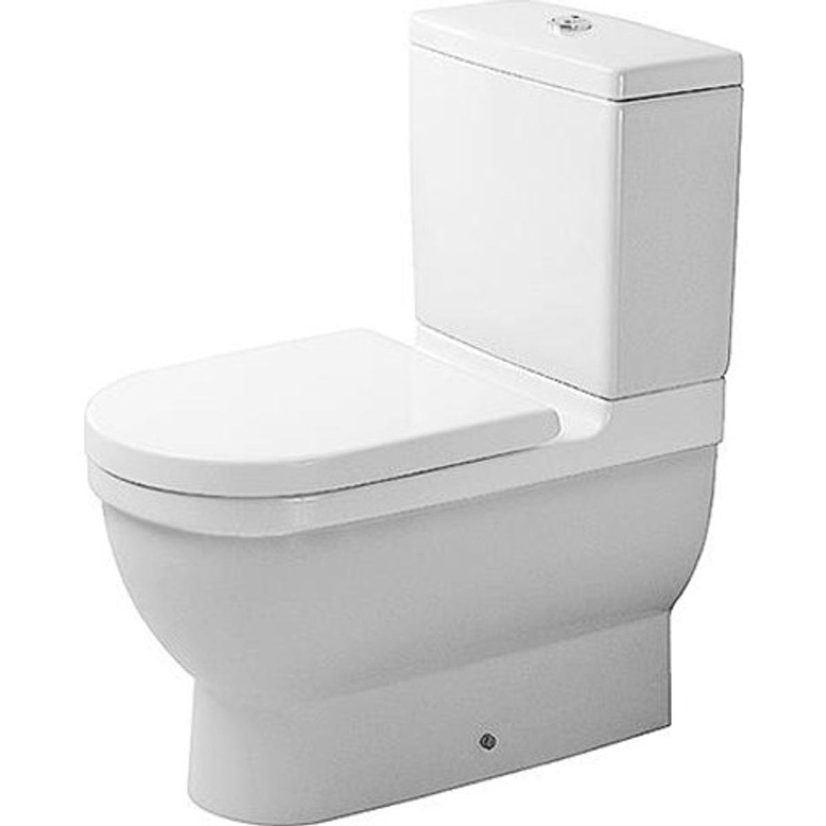 Duravit Starck 3 toilet med P-lås og cisterne