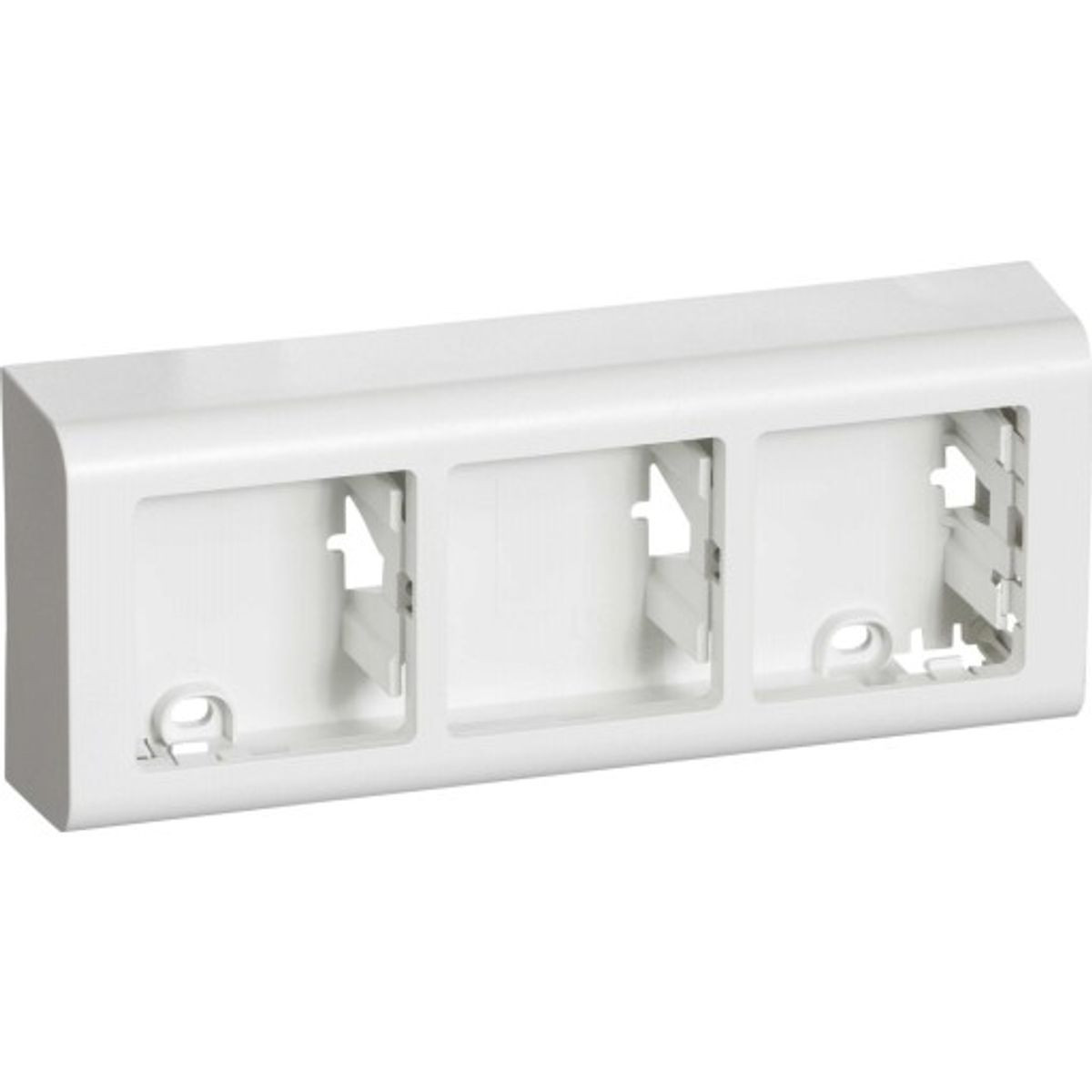 LK Fuga Softline underlag 3x1 modul vandret, hvid