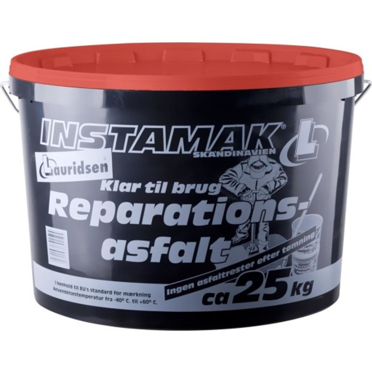 Reparationsasfalt 15-30 mm - Spand med 25 kg