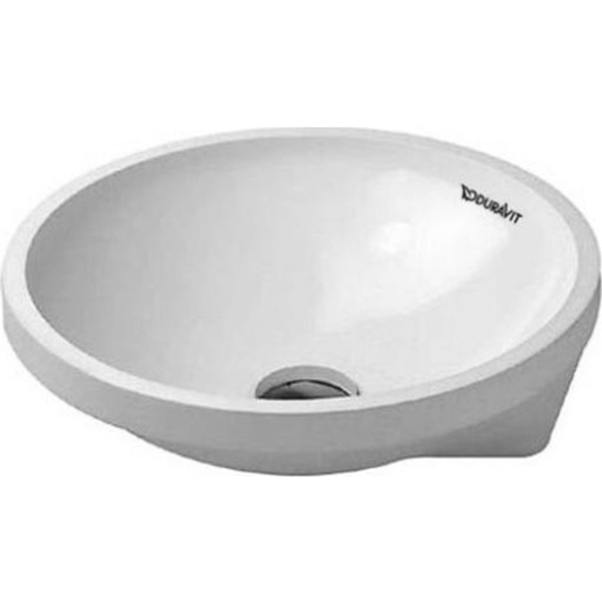 Duravit Architec håndvask, Ø43 cm, hvid