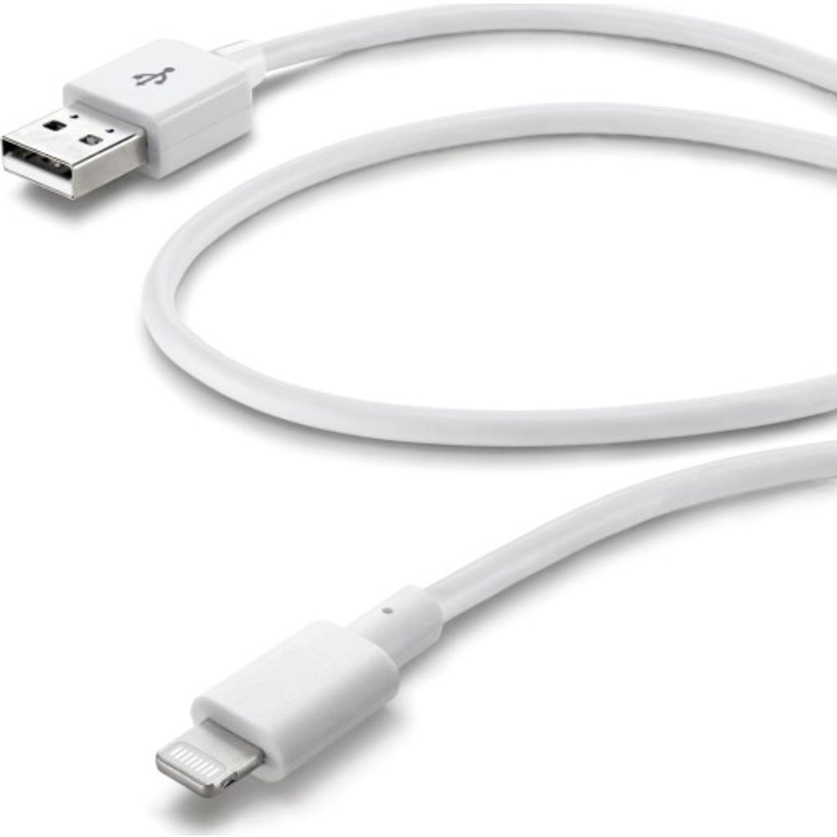 Cellularline Lightning Ladekabel med USB til iPhone 5/6/7 - 3 meter