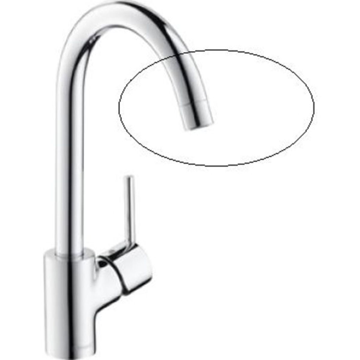 Hansgrohe luftblander M24x1, 15l/min