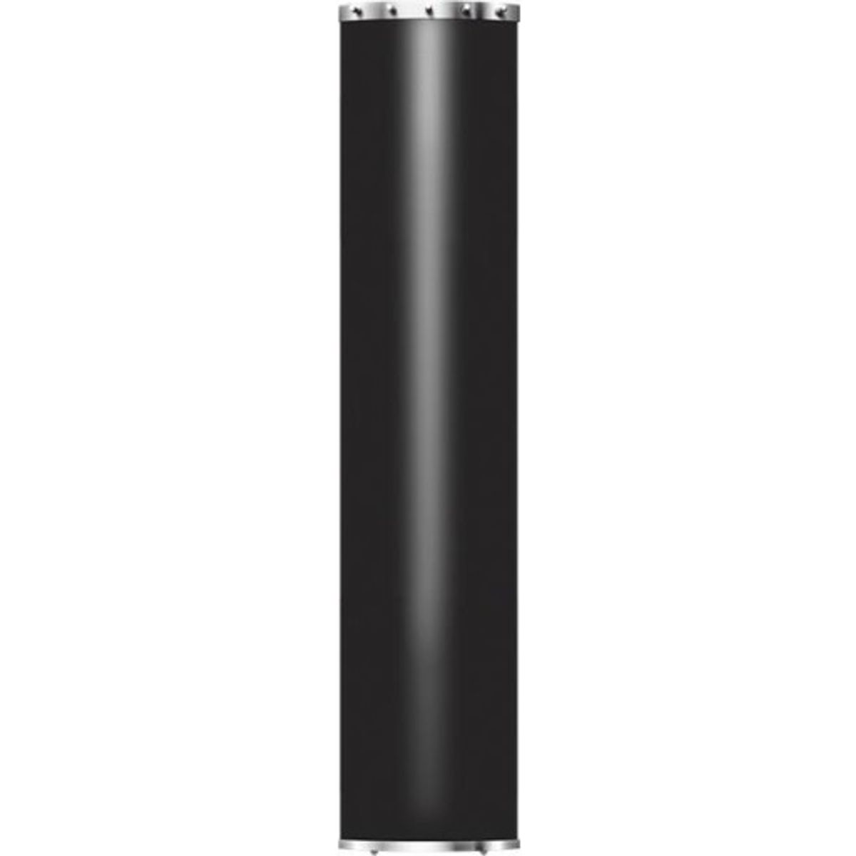 Pax Velvet 1430 håndklædetørrer, el, LED, 21x143 cm, sort