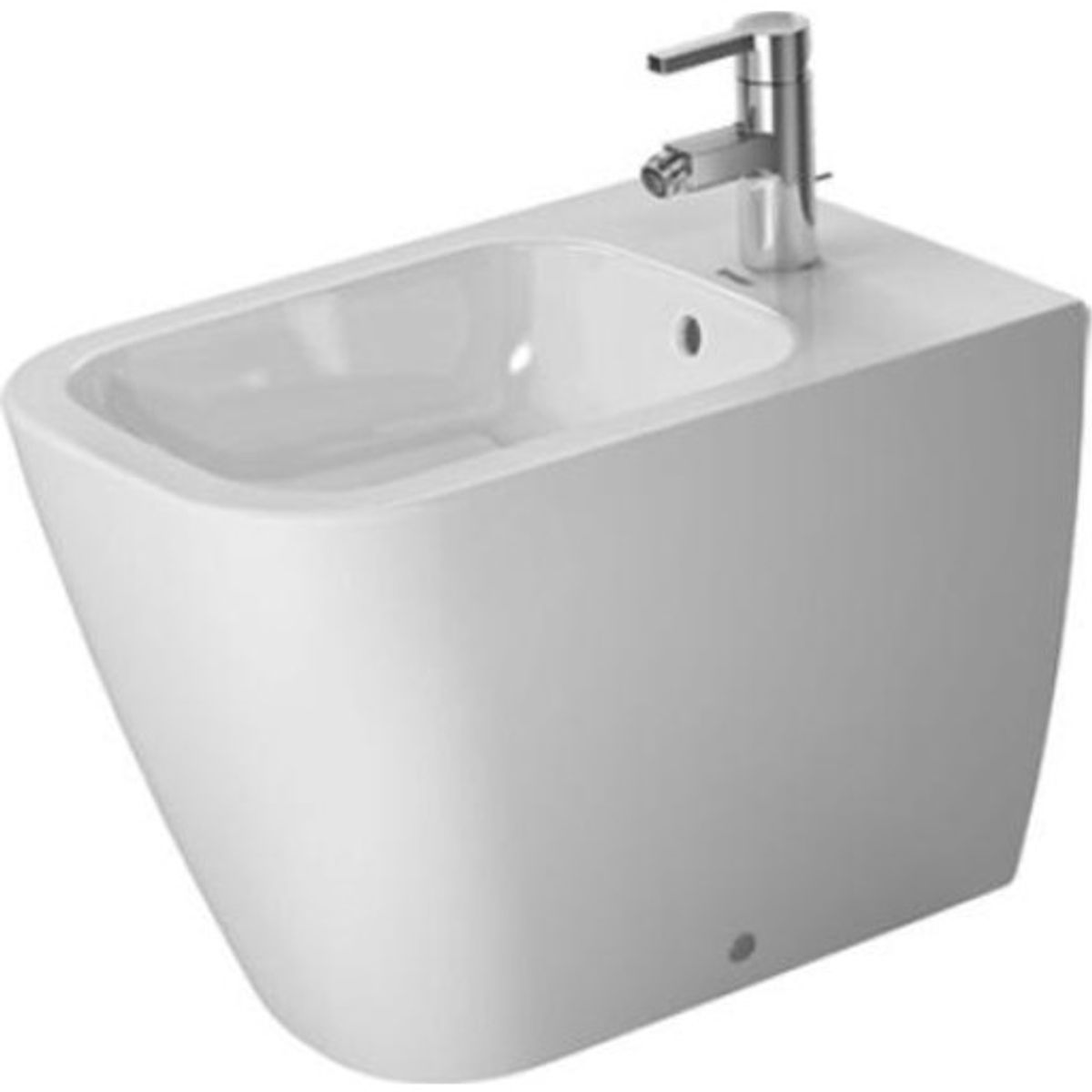 Duravit Happy D.2 bidet, gulvstående, rengøringsvenlig, hvid