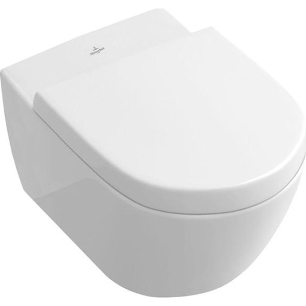 Villeroy & Boch Subway 2.0 væghængt toilet, uden skyllekant, rengøringsvenlig, hvid