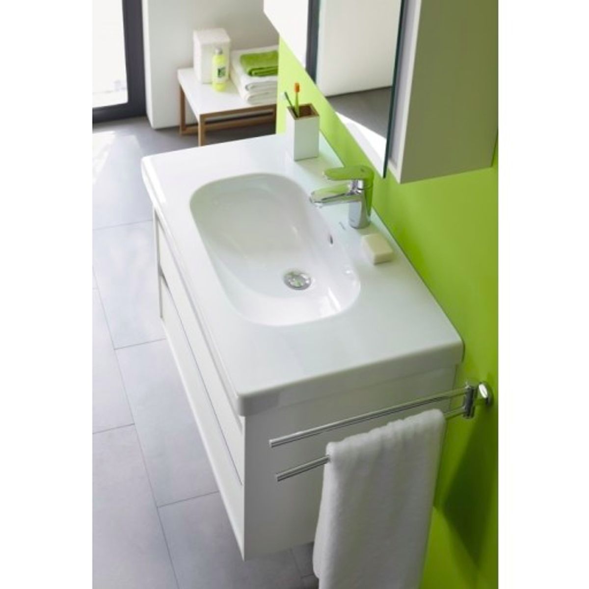 Duravit D-Code håndvask, 85x48 cm, hvid