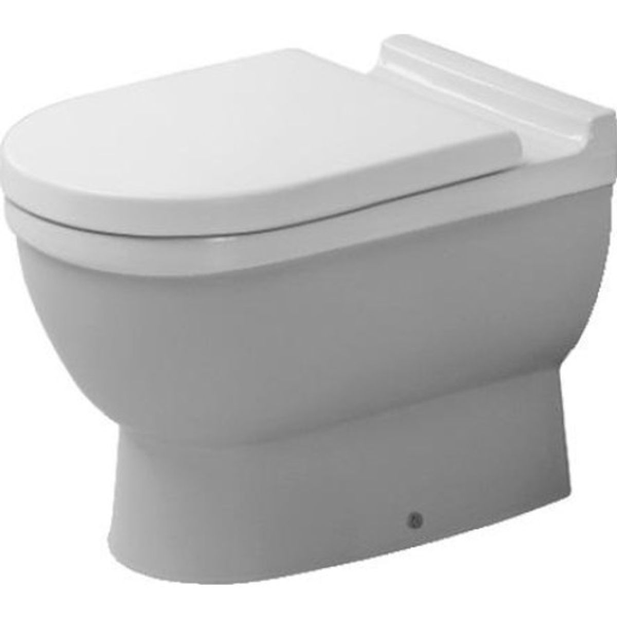 Duravit Starck 3 toilet, back-to-wall, rengøringsvenlig, hvid