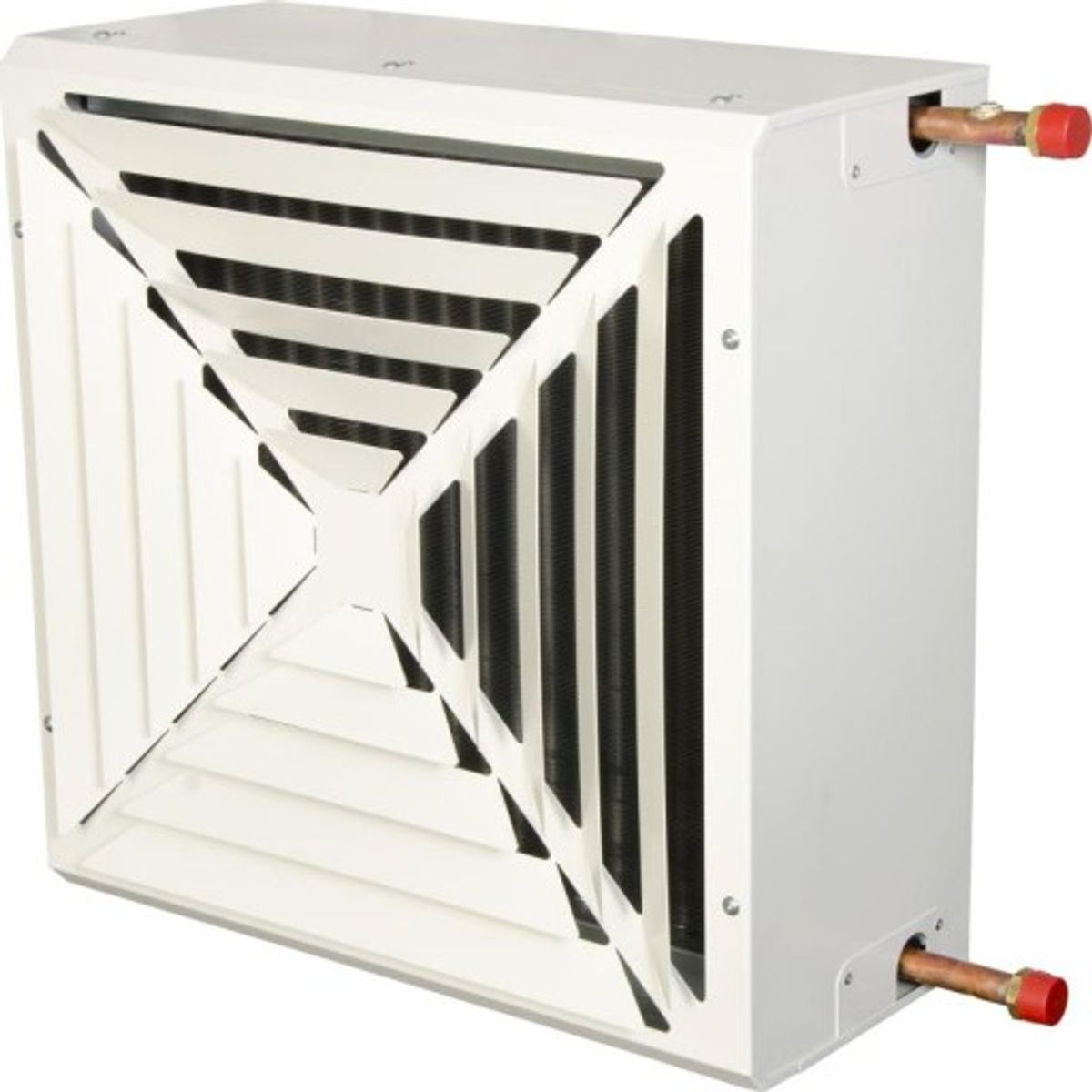 Air Connection designfront med 4-vejs design til Savana 4 varmeventilatorer