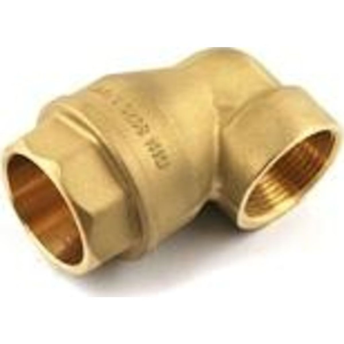 Isiflo 90° vinkel med muffe 25 mm x 3/4"