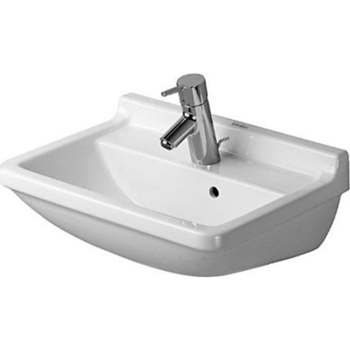 Duravit Starck 3 håndvask, 55x42 cm, hvid