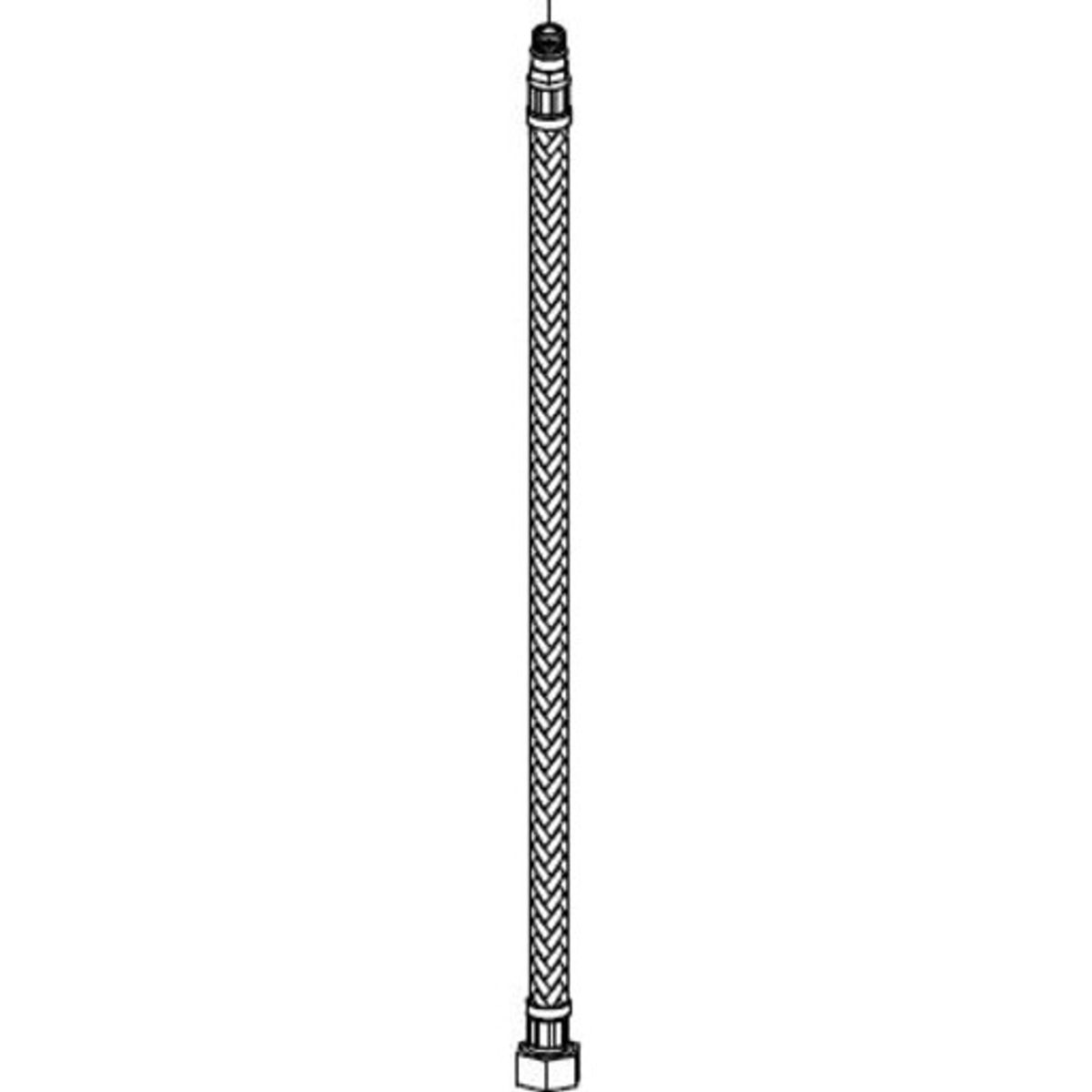 Børma Flex tilslutningsslange M10 x 3/8" t/Standard