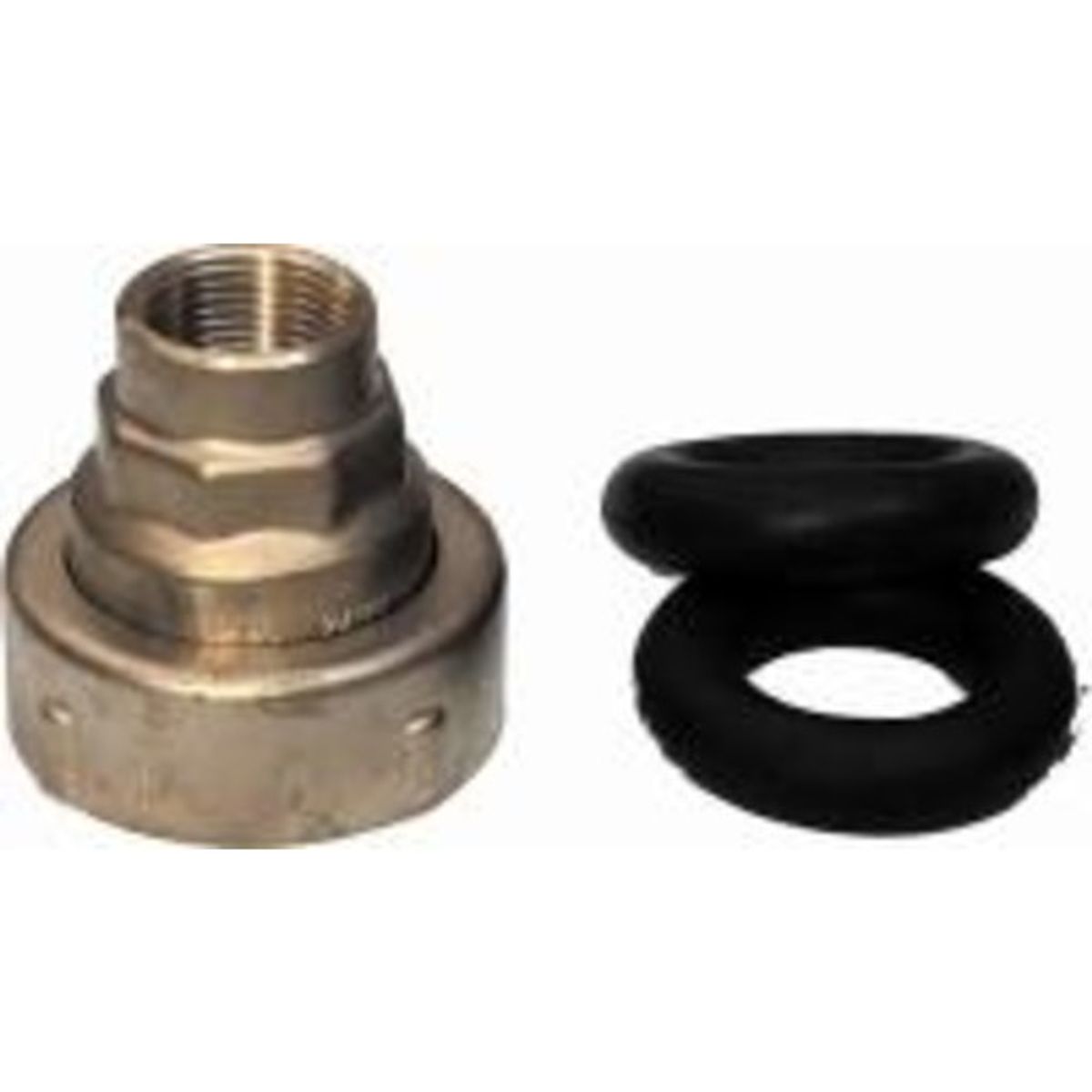 Isiflo murgennemføring 50 mm. x 1 1/2" med muffe - med 3" omløber