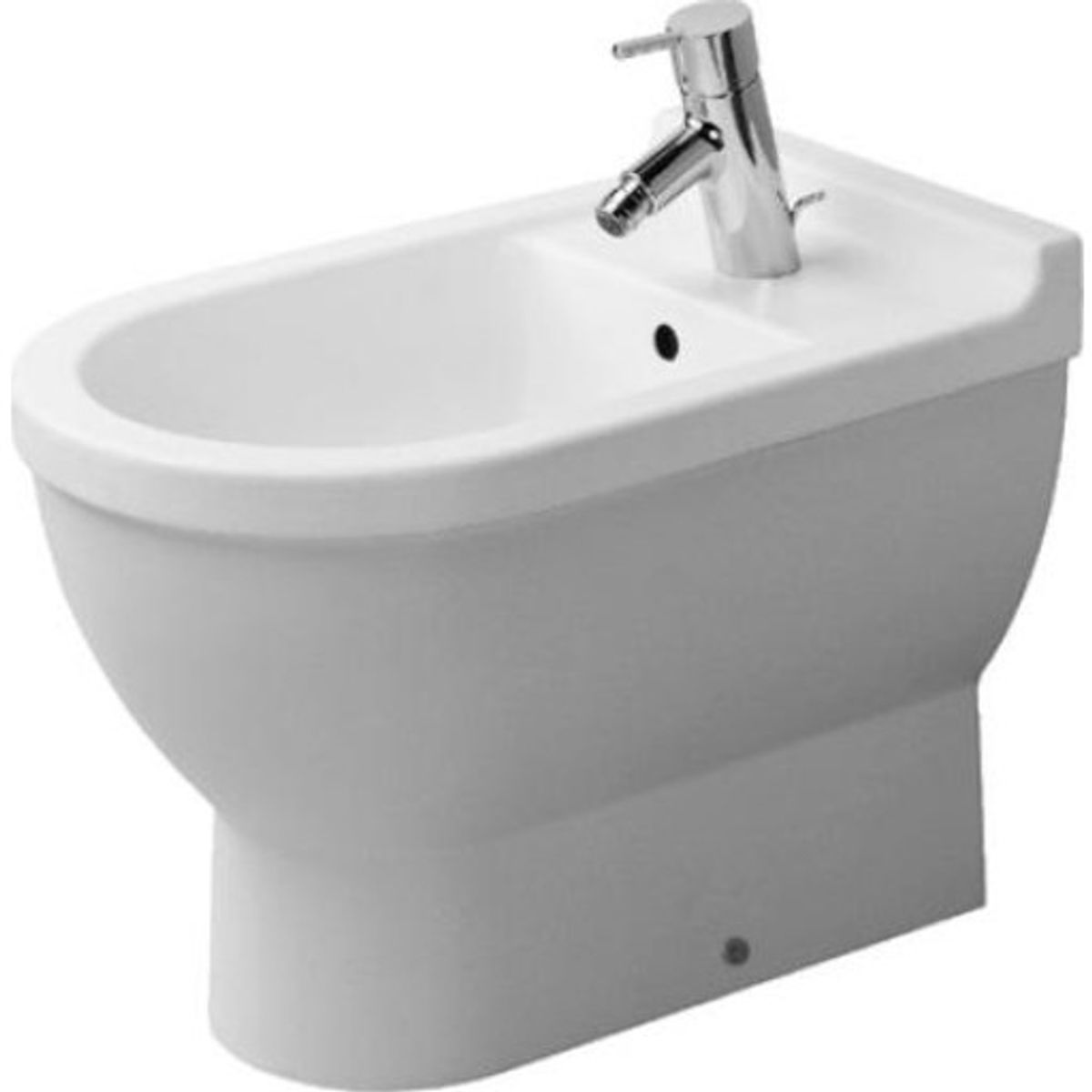 Duravit Starck 3 bidet, gulvstående, rengøringsvenlig, hvid