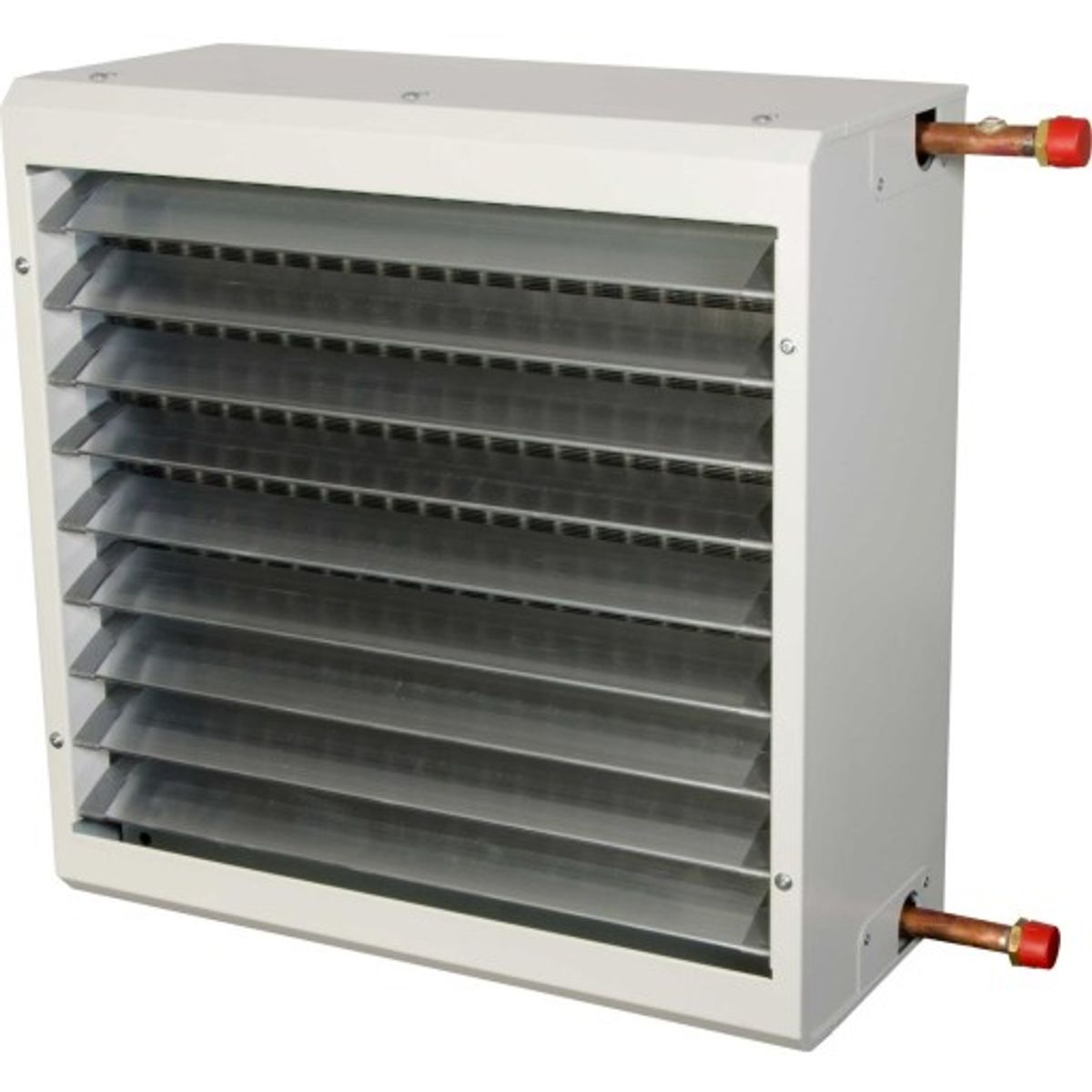 Air Connection designfront med alu lamel-design til Savana 4 varmeventilator