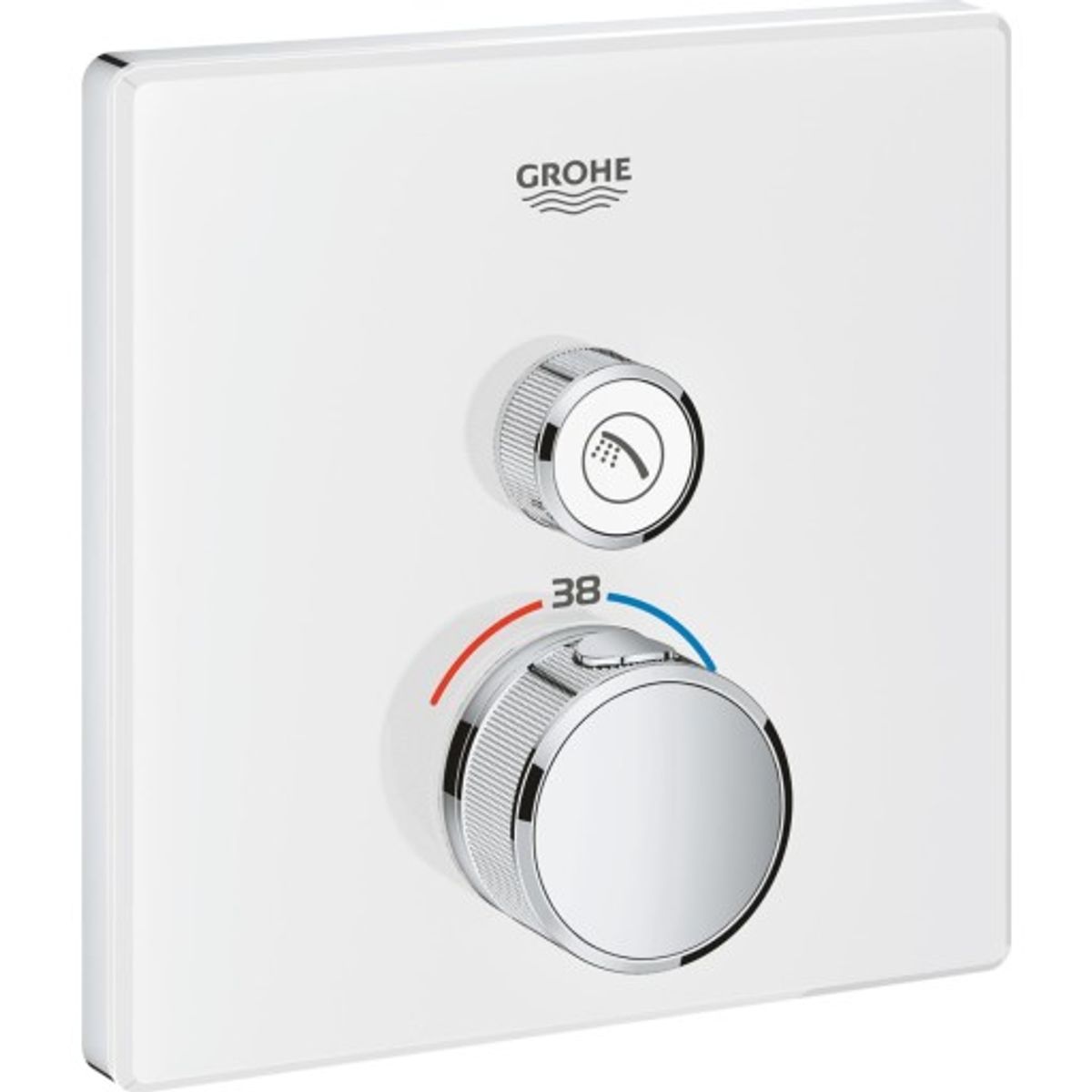 Grohe Grohtherm SmartControl brusearmatur, hvid