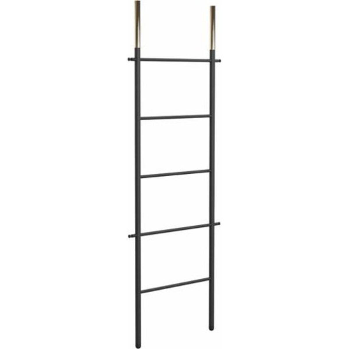 Frost Bukto Ladder håndklædestativ 58x151,5 cm, sort/guld