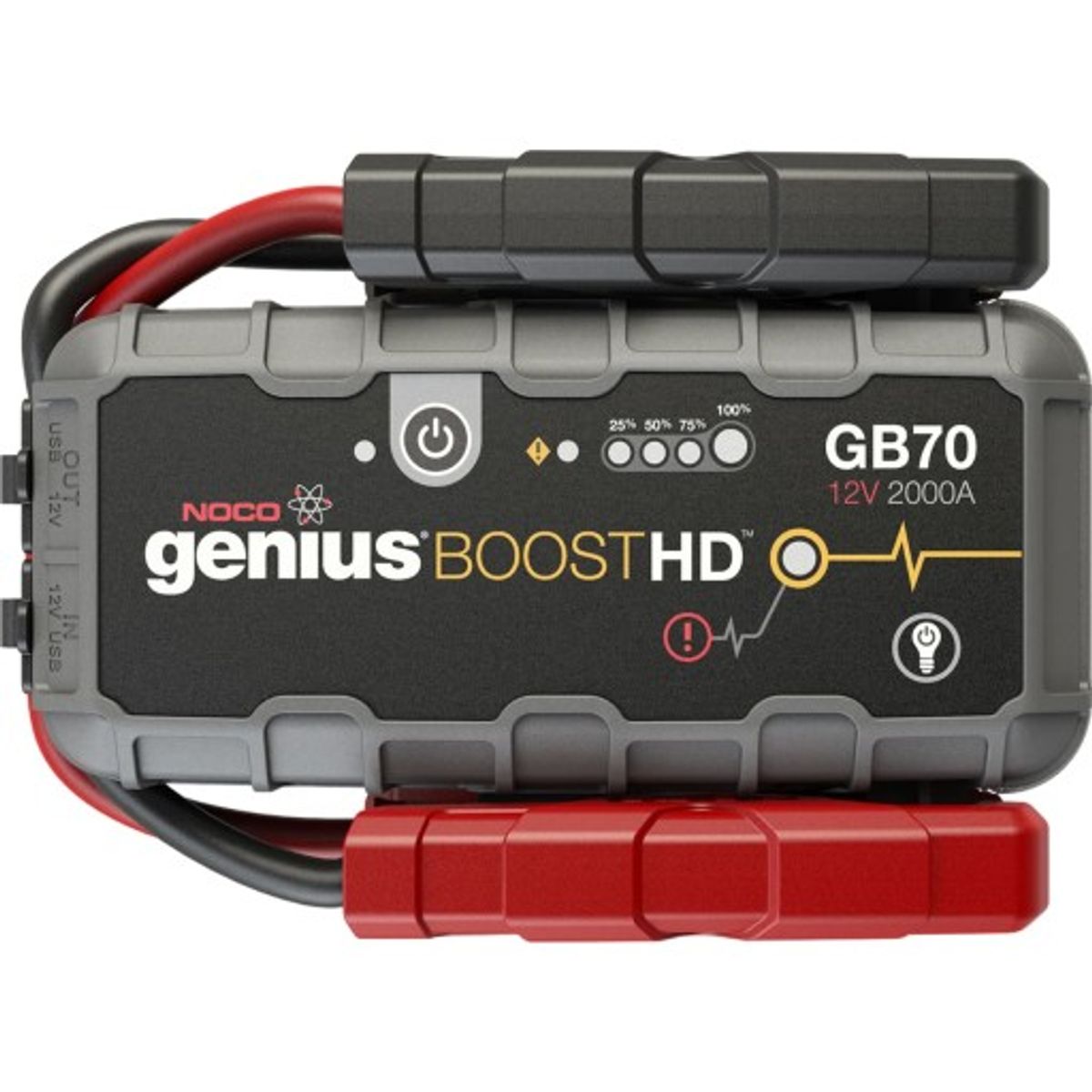 Noco Genius GB70 Boost HD - jumpstart til 12-V-blybatterier