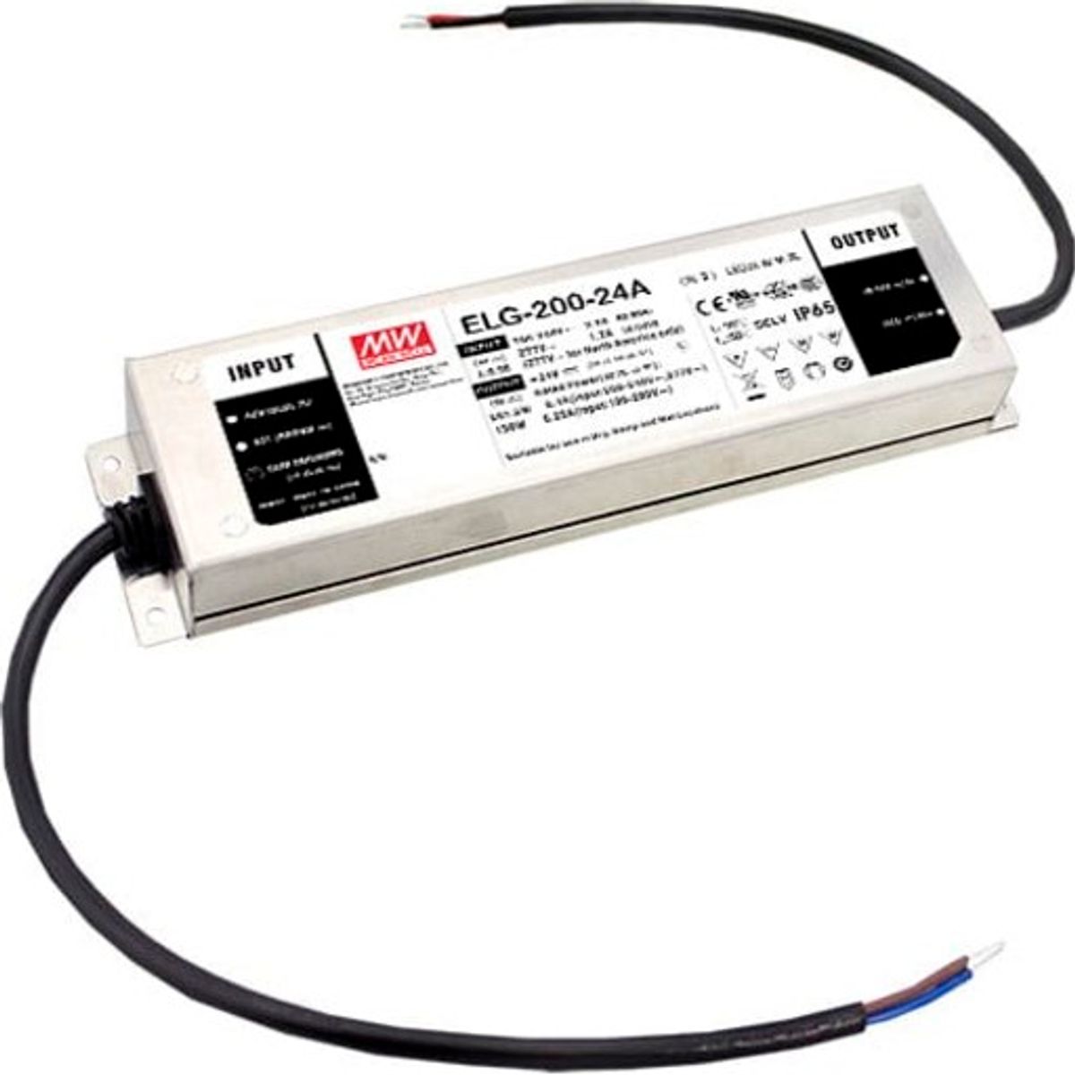 MeanWell udendørs LED driver 12V IP67 192W