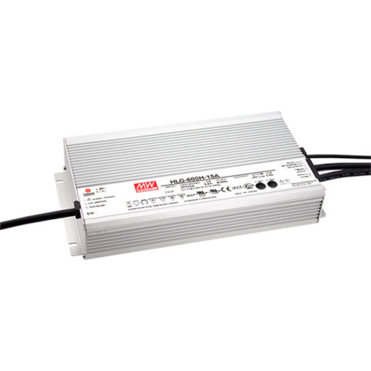 LED Driver HLG-600H-12B, 12VDC 40A 480W, IP67