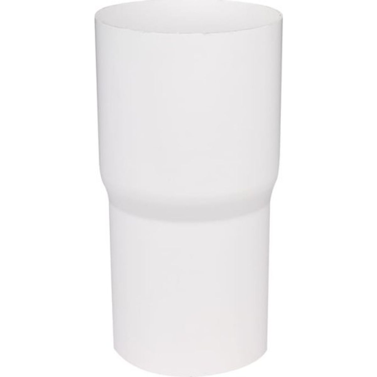 Plastmo rørsamlemuffe 90 mm, hvid