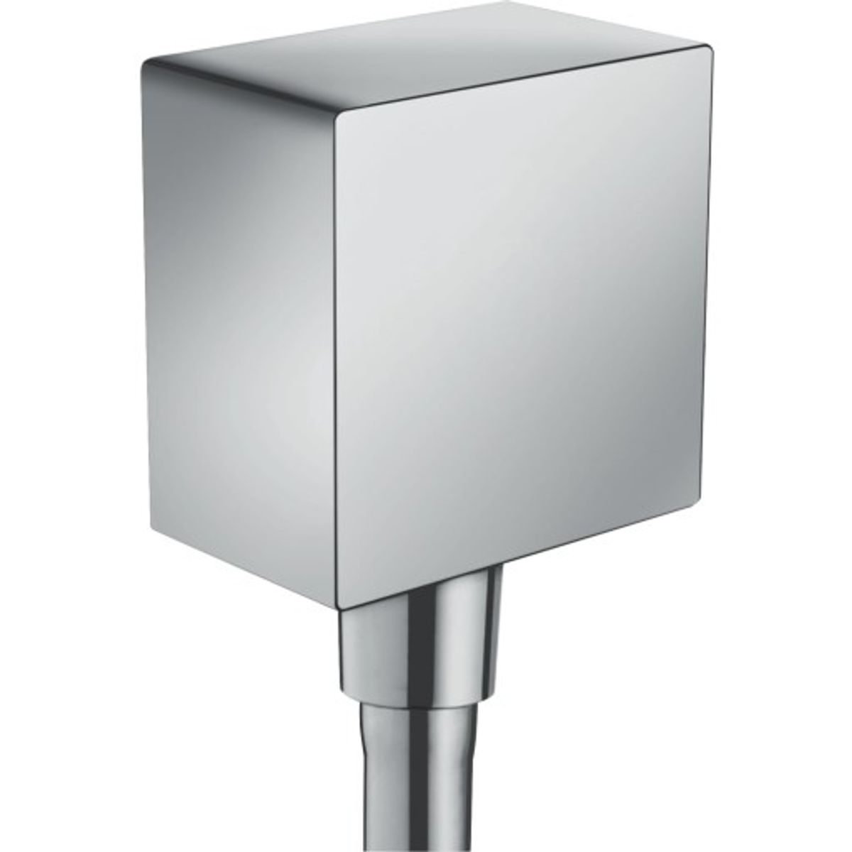 Hansgrohe FixFit Square slangeudtag, krom