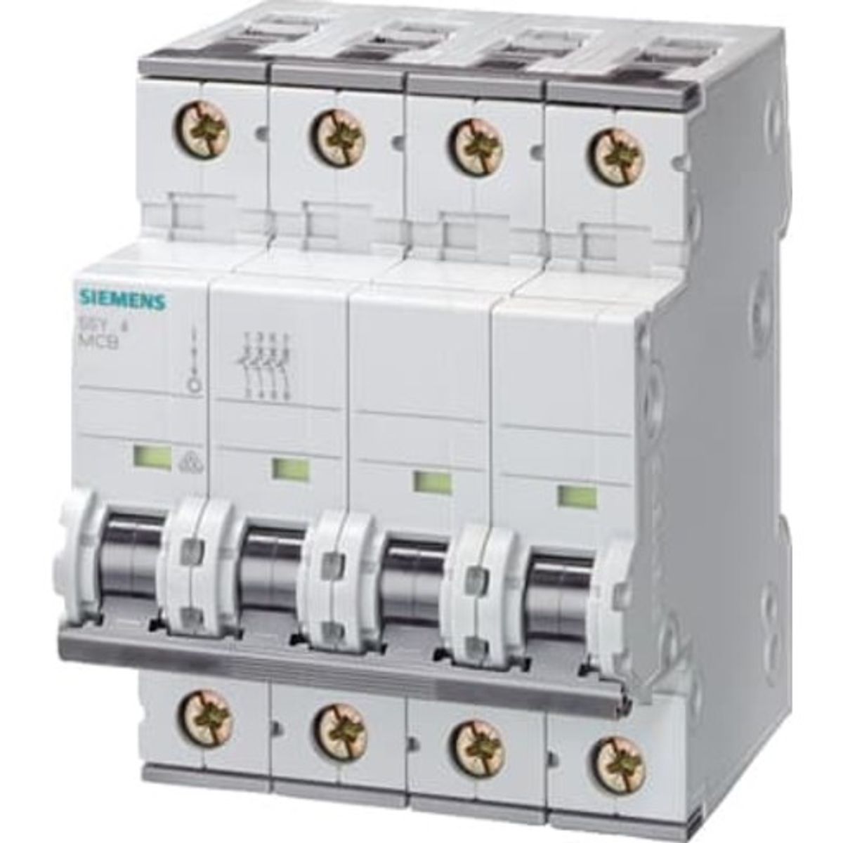 Automatsikring C 10A, 3P+N, 6kA, 5SY6610-7