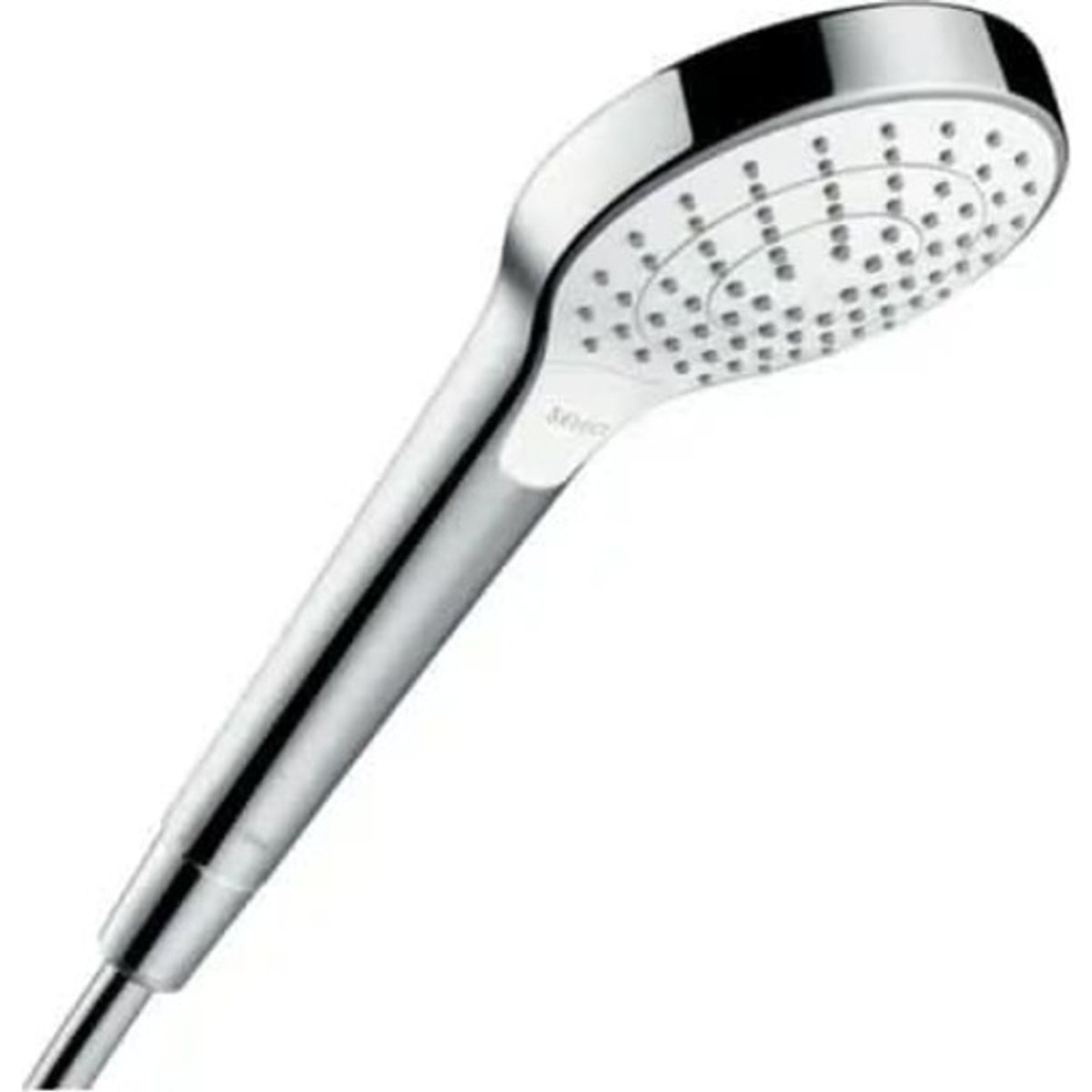 Hansgrohe Croma Select S Vario håndbruser, vandbesparende, krom/hvid