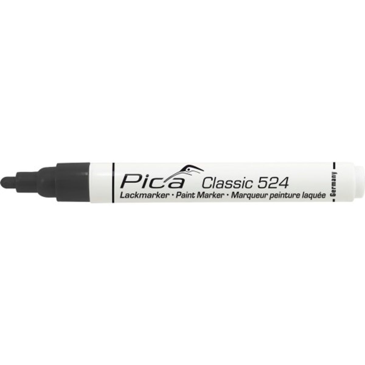 10 stk Pica Lackmarker til metal - Sort