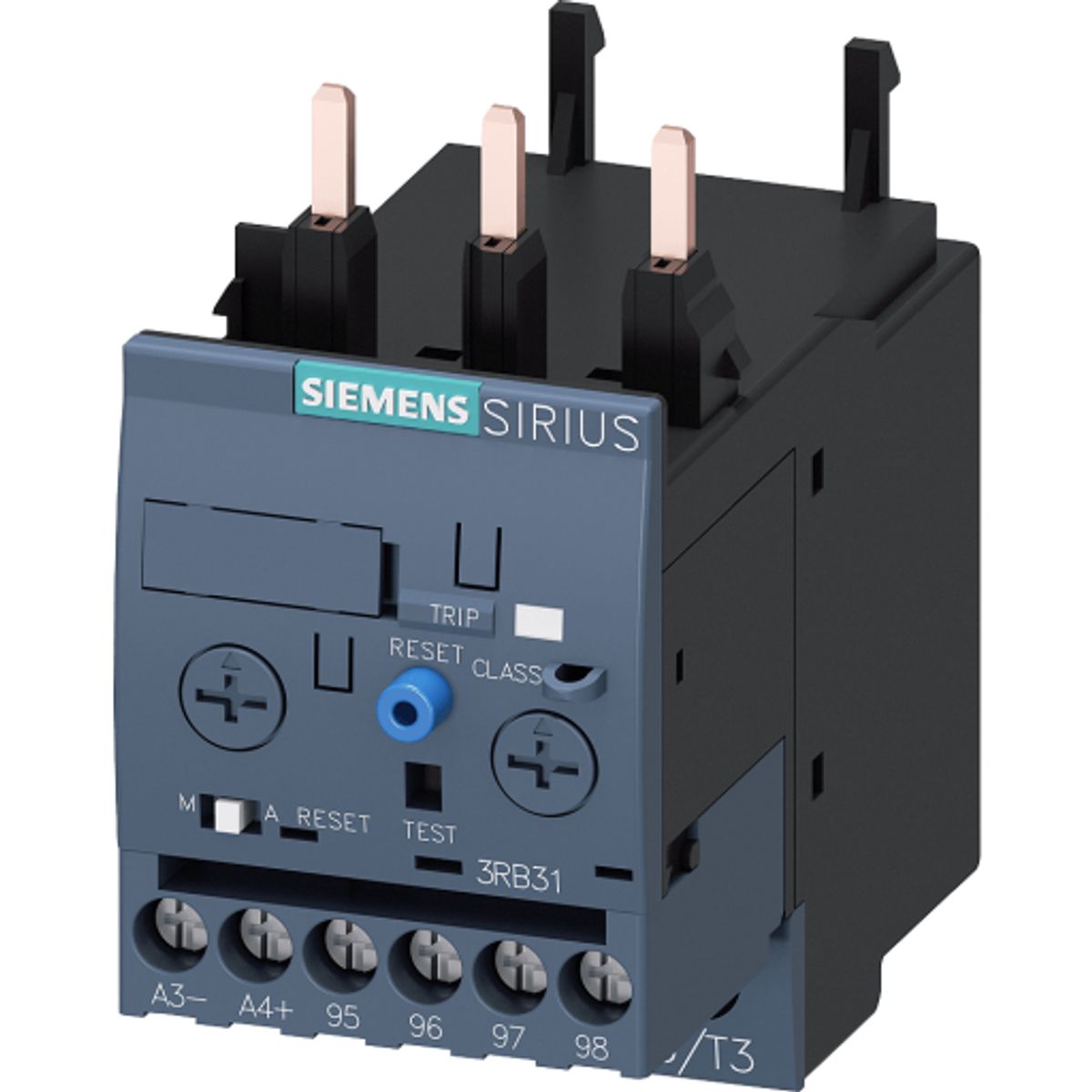 Elektronisk termorelæ 6-25A, 3RB3123-4QB0