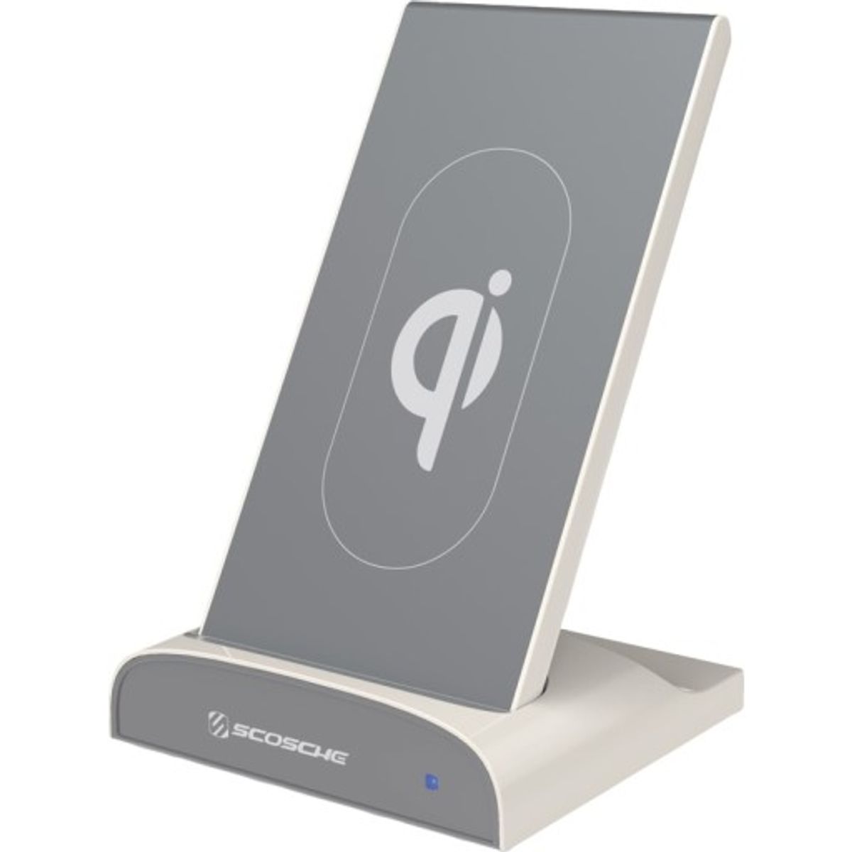 2 stk Scosche Qi Dock/Powerbank - hvid