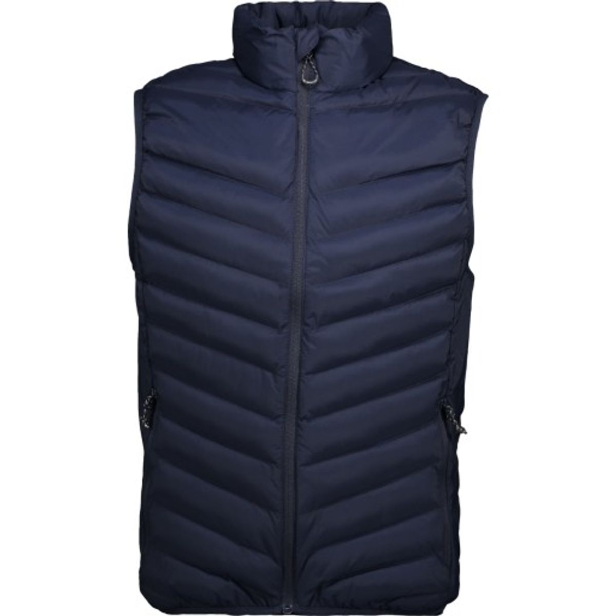 ID, vatteret stretch vest, 0892, Navy, str. M