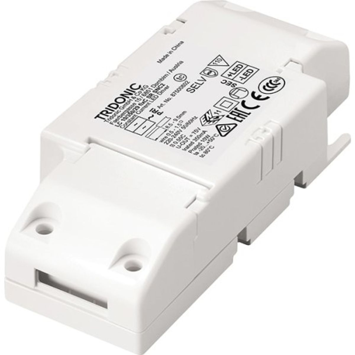 LED Driver LC 10/250/40 fixC SR SNC2, konstant strøm