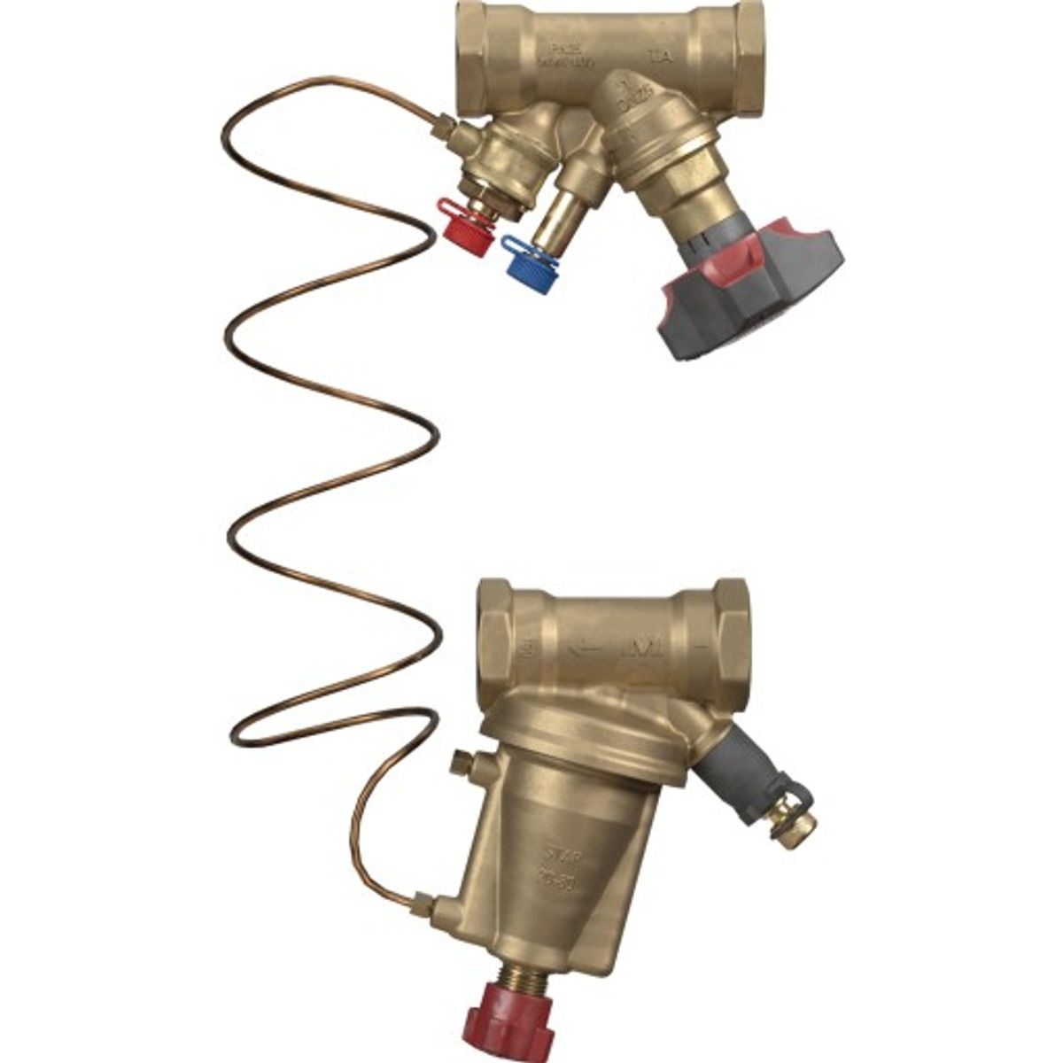 IMI TA STAD 1 1/4" strengreguleringsventil og differenstrykregulator pakke