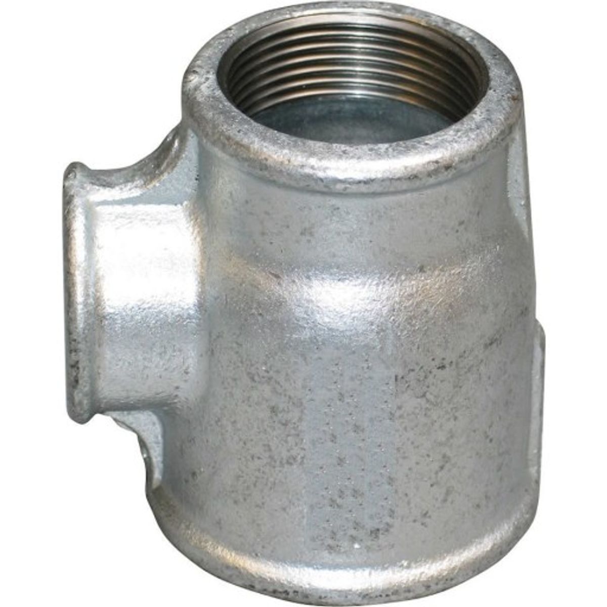 Galvaniseret tee 3/4" x 1/2" x 1/2"