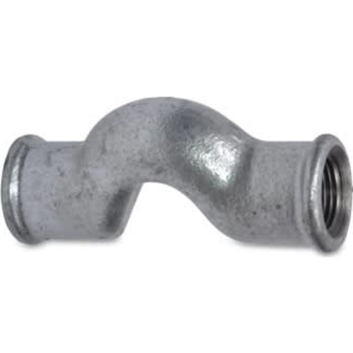 Galvaniseret overbøjning 3/4"