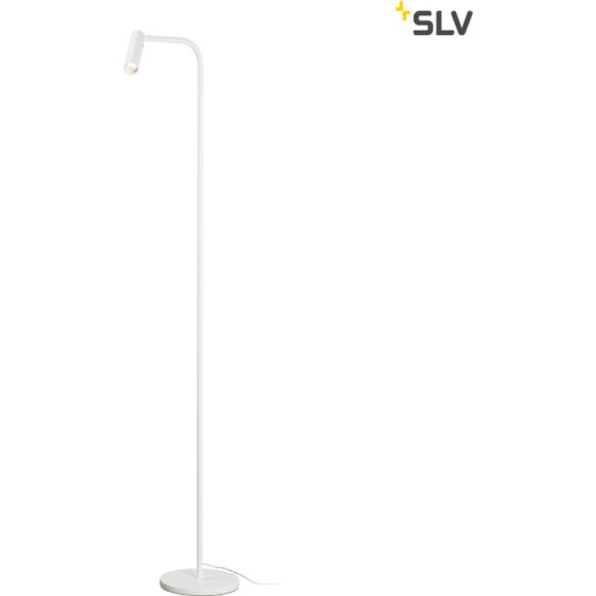 KARPO FL standerlampe, LED 6,5W 3000K, 400 lumen, hvid