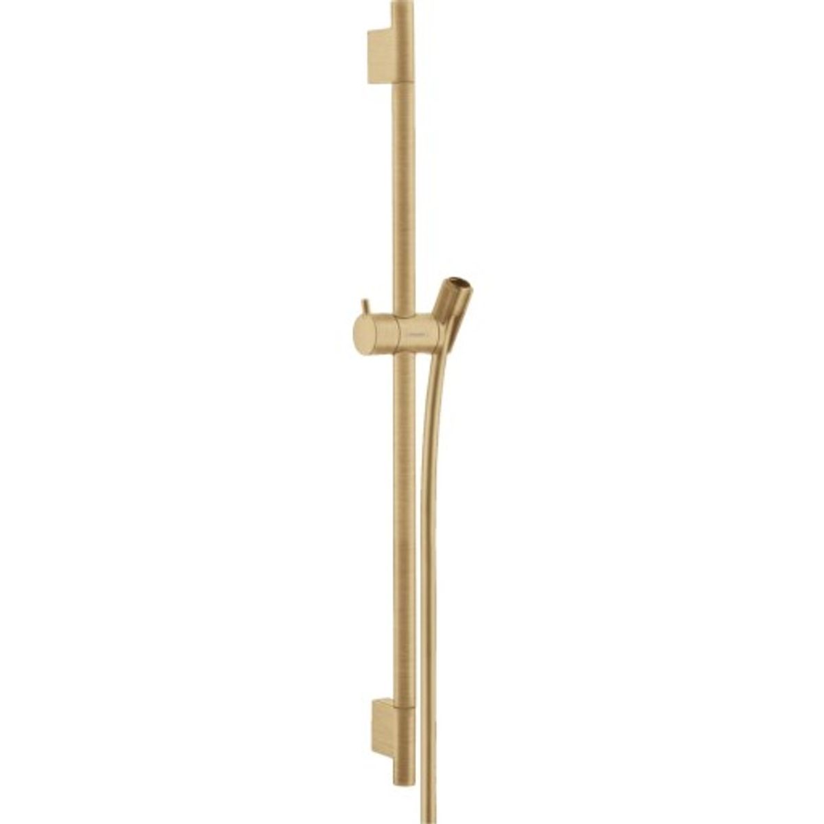 Hansgrohe Unica S Puro brusestang, 65 cm, børstet bronze