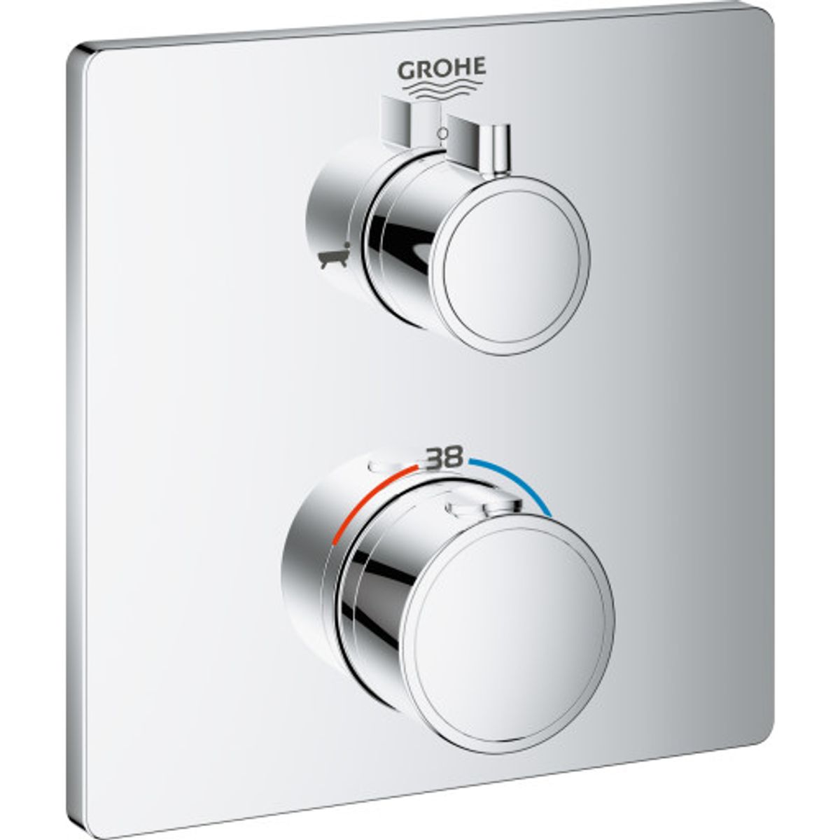 Grohe Grohtherm kararmatur, krom