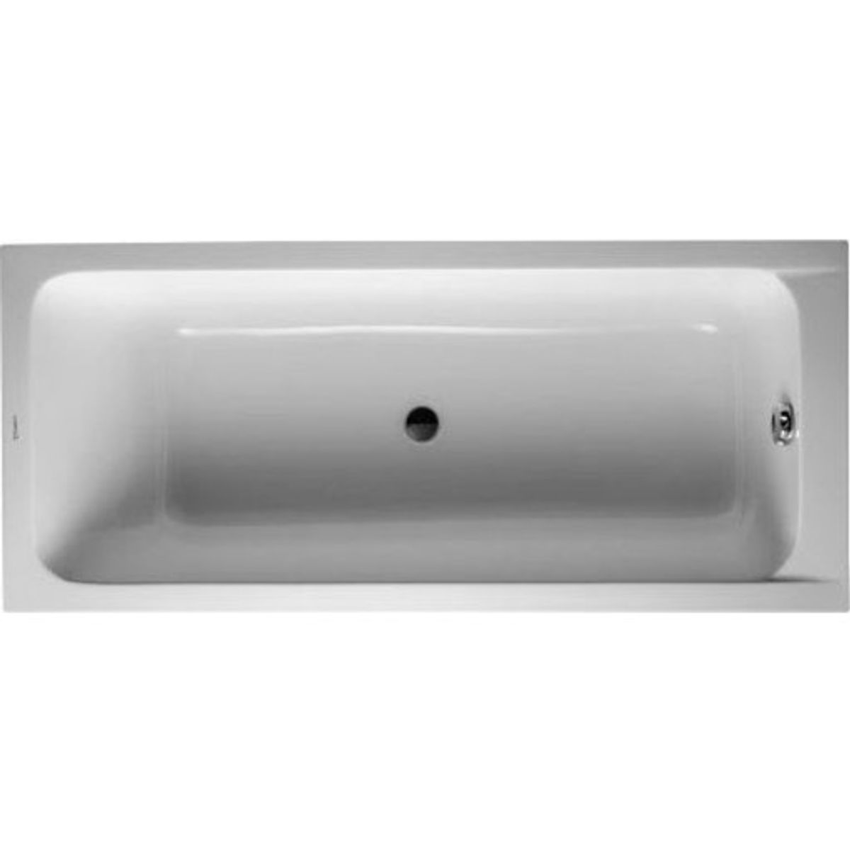 Duravit D-Code badekar, 170x75 cm, hvid