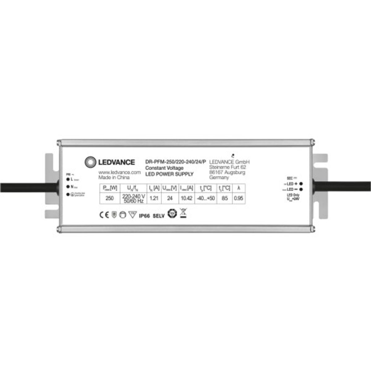 Ledvance Performance LED driver, 24V, 250W