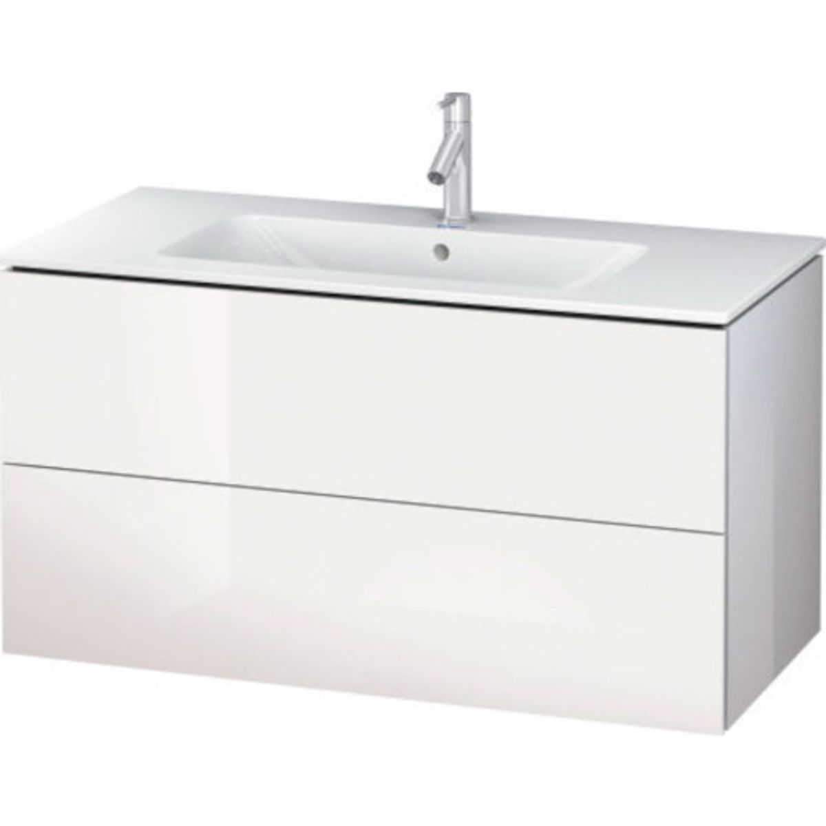 Duravit L-Cube underskab, 102x48 cm, hvid højglans