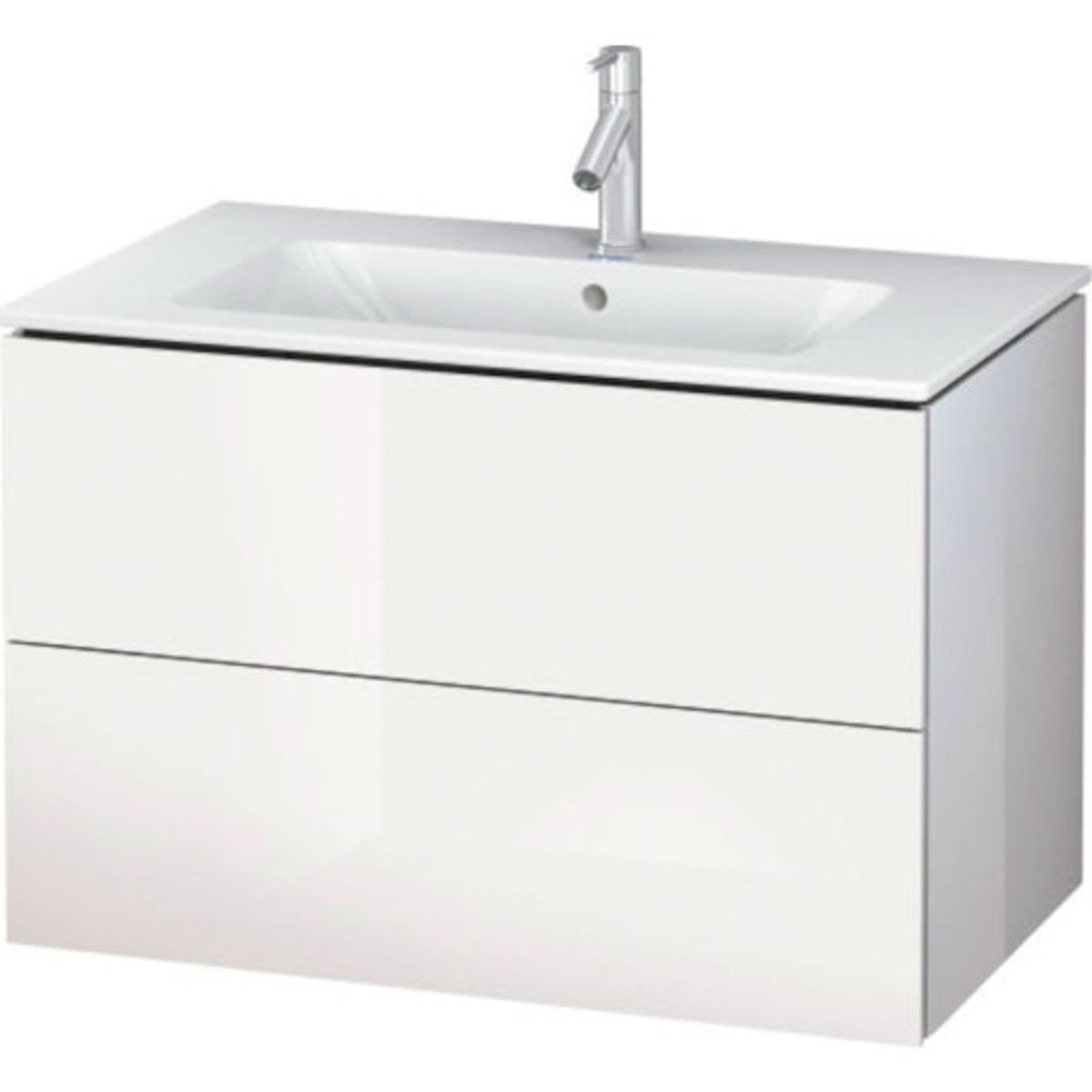 Duravit L-Cube underskab, 82x48 cm, hvid højglans