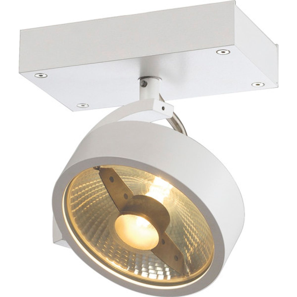 KALU 1 QPAR loftlampe, mathvid , ES111, maks. 75W