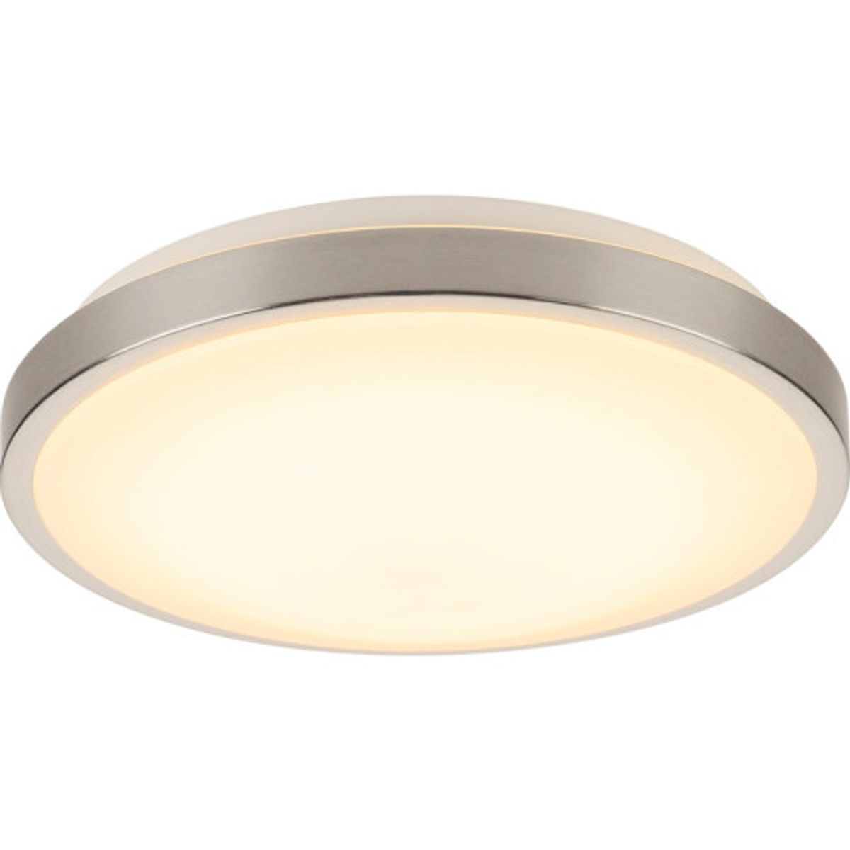 MARONA LED, loftlampe, rund, 3000k, børstet alu